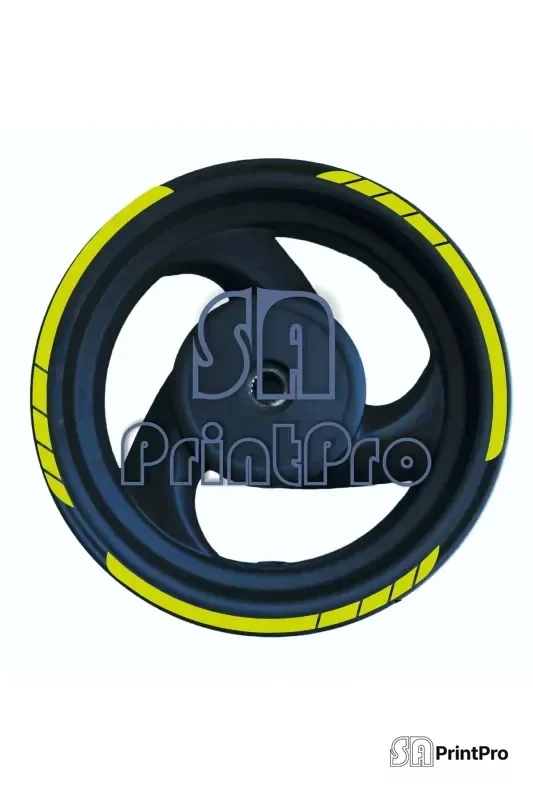 50cc Motosiklet Jant Şeridi (10İNÇ) Sticker Serıt